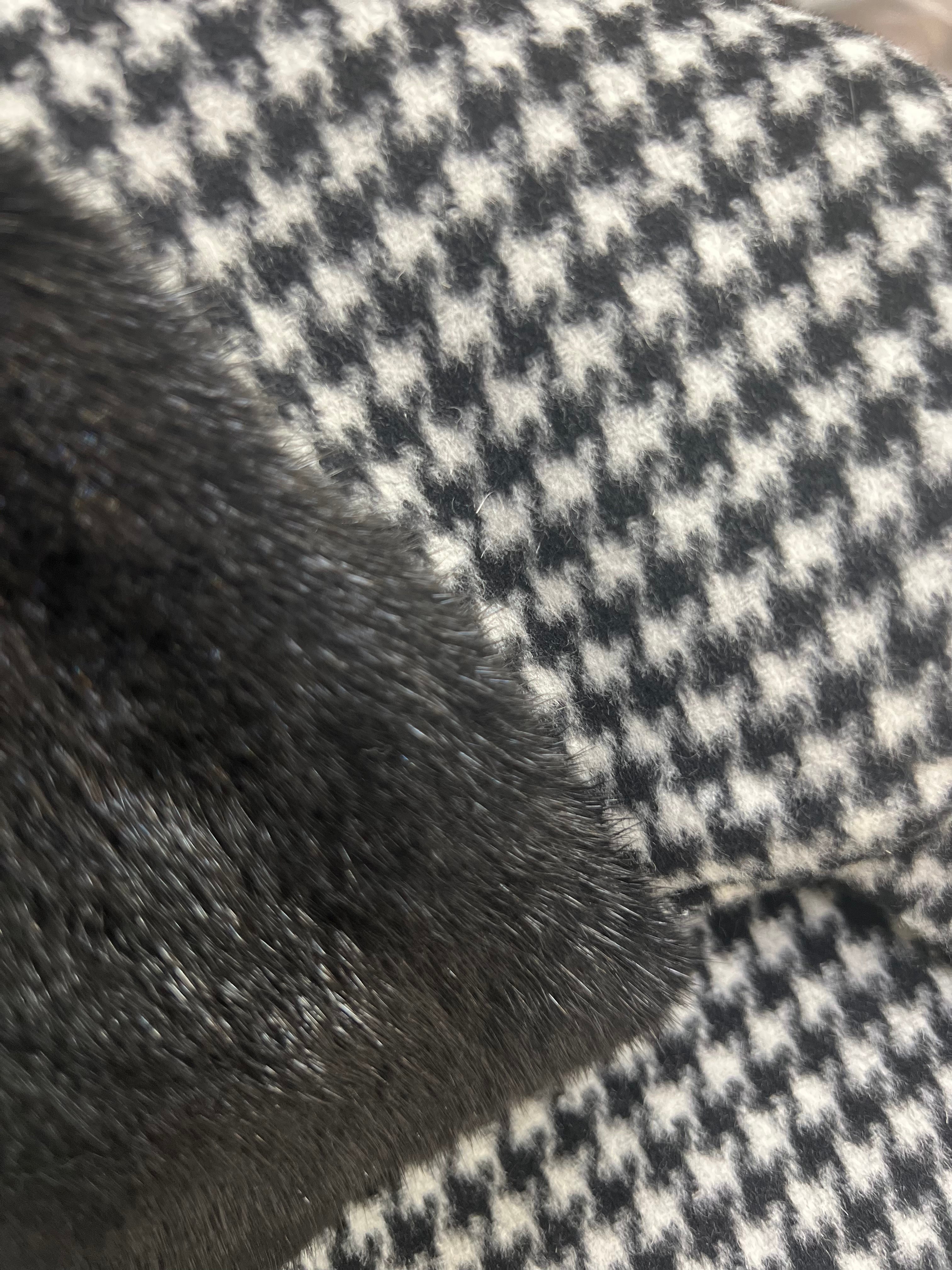 Genuine Scandinavian Mink Fur Virgin Wool Poncho - Energize Trek