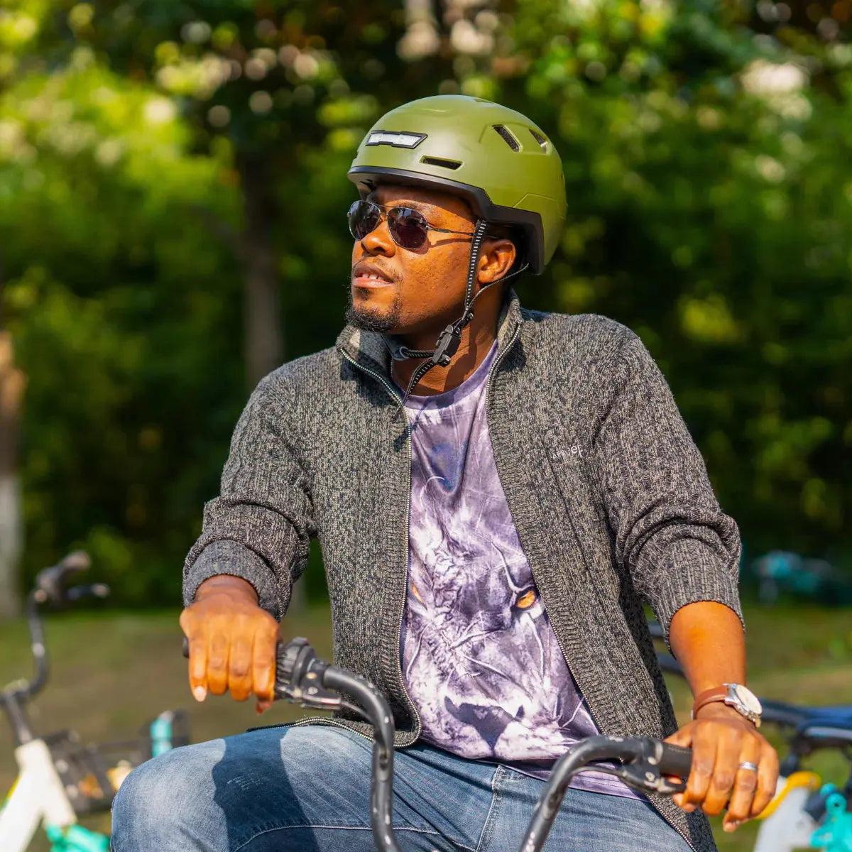 Moss | XNITO Helmet | E-Bike Helmet - Energize Trek