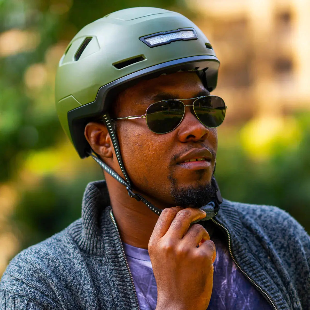 Moss | XNITO Helmet | E-Bike Helmet - Energize Trek