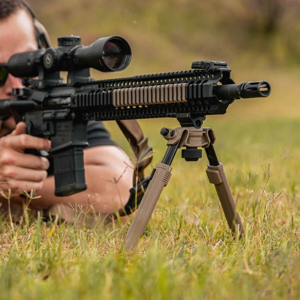 1913 Picatinny Rail Bipod (Pan / Tilt) - Energize Trek