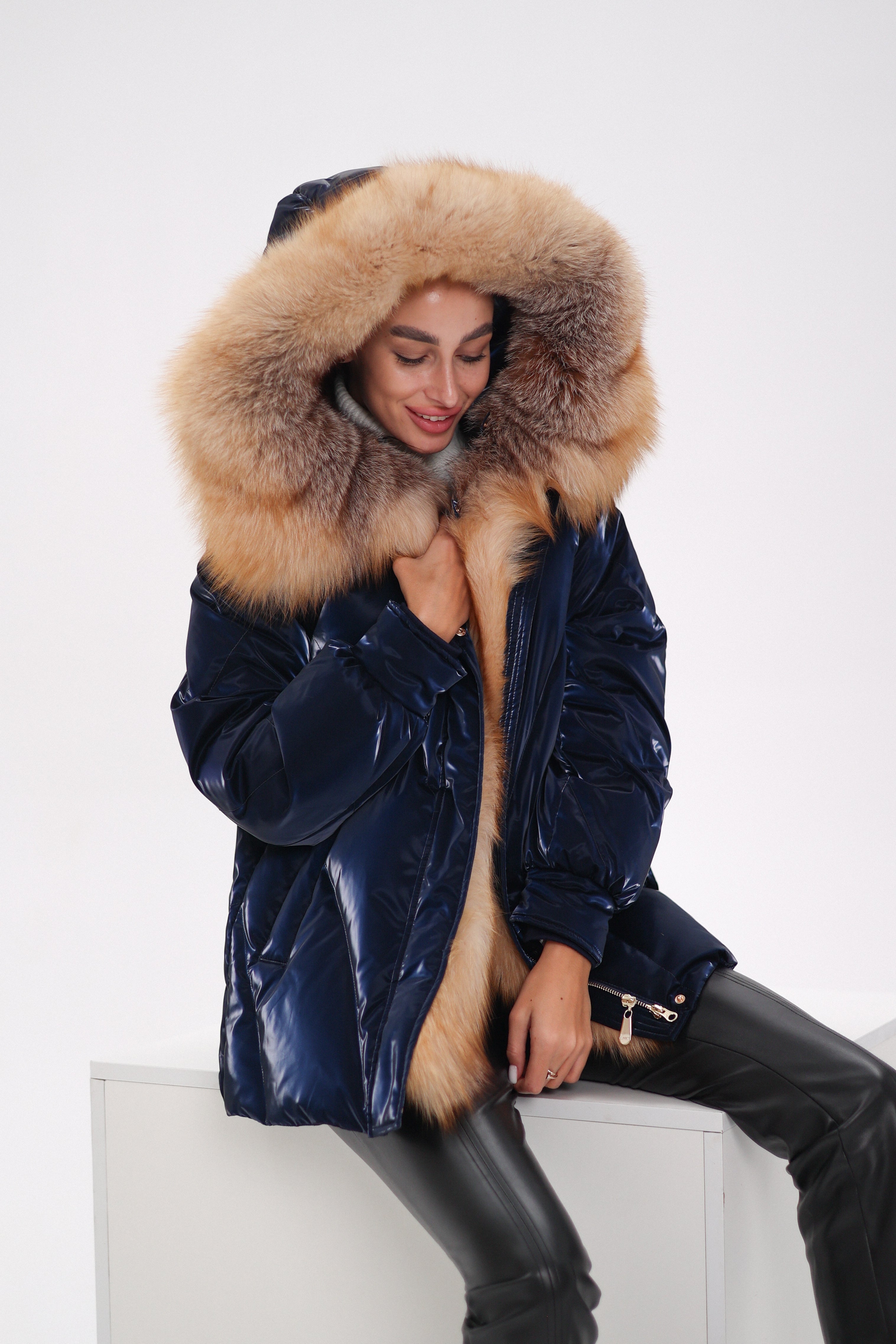 Genuine Red Fox Premium Down Fill Vinyl Parka - Energize Trek