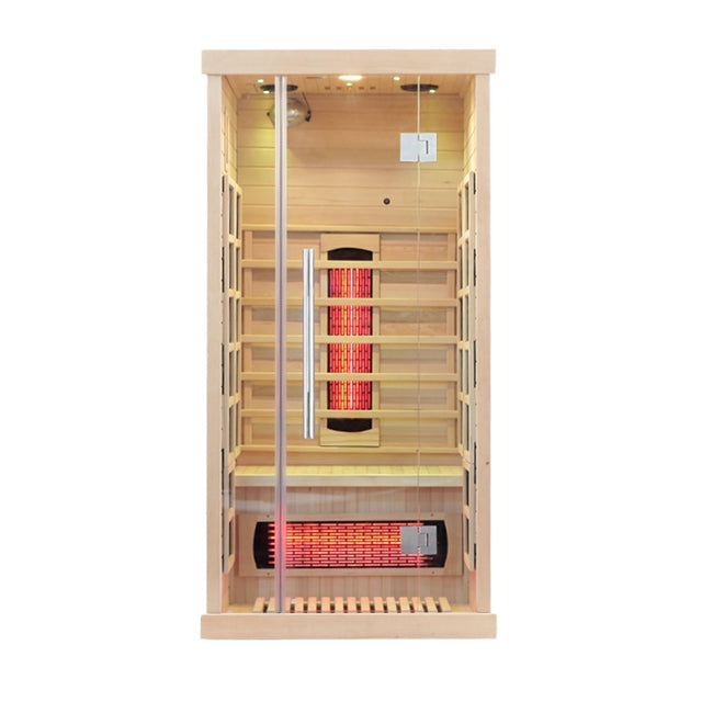 SAUNA EVOLUTION® Full Spectrum Indoor Solid Wood Sauna Far Infrared 11 - Energize Trek