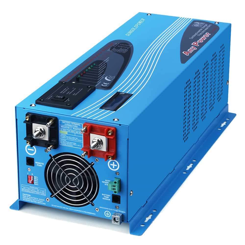 2000W DC 12V Pure Sine Wave Inverter With Charger - Energize Trek