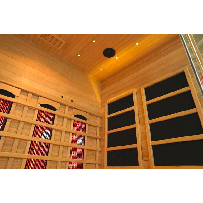 SAUNA EVOLUTION® Full Spectrum Indoor Solid Wood Sauna Far Infrared 11 - Energize Trek