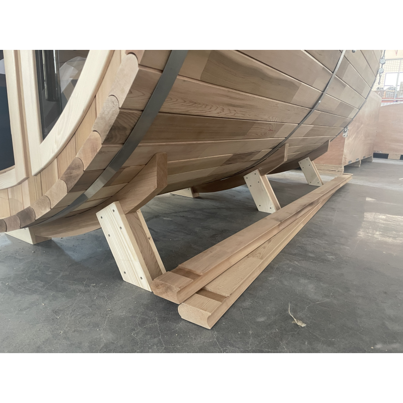 SAUNA EVOLUTION® Barrel Sauna Serenity Nature Air 9 - Energize Trek