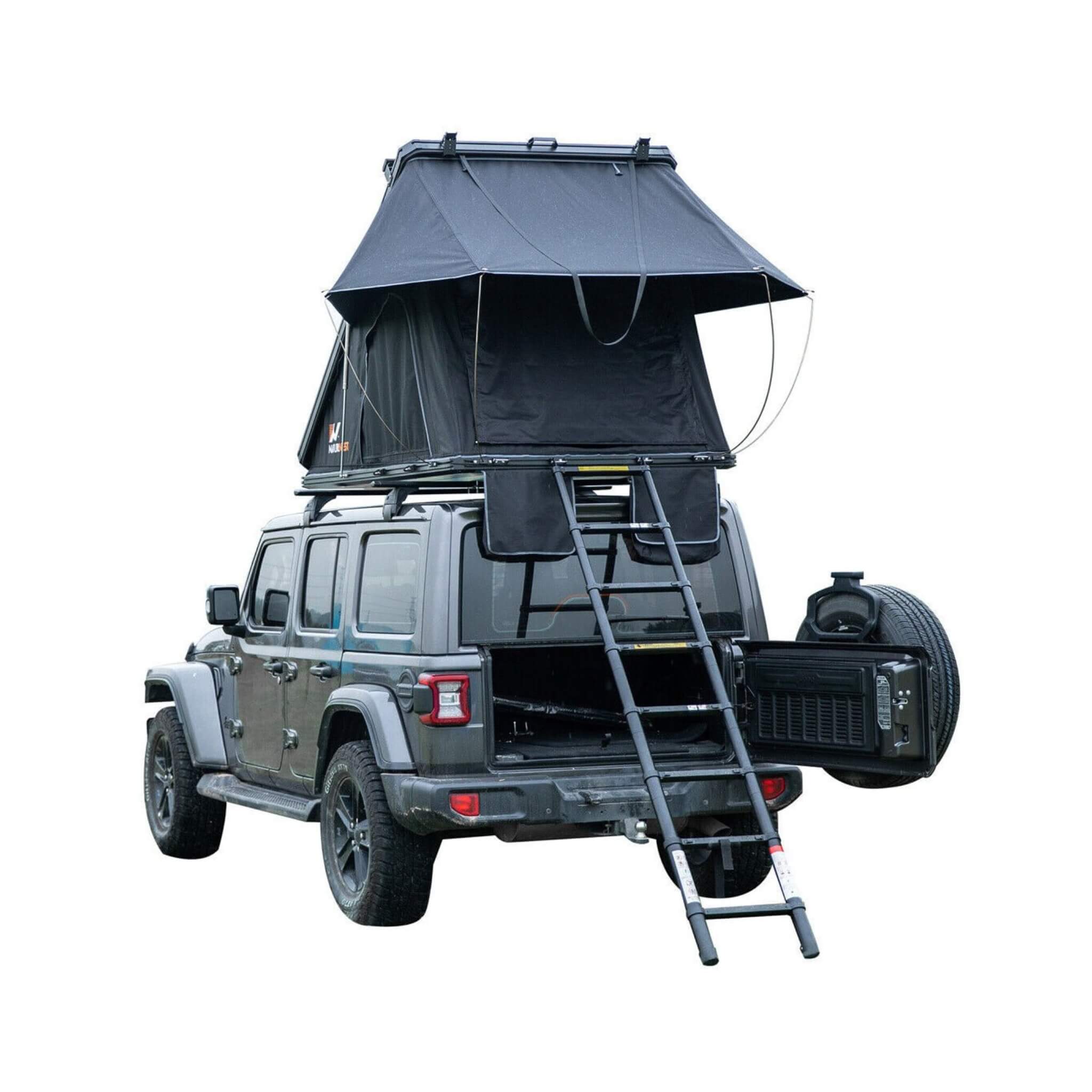 Large 2-3 Person Outdoor Waterproof Car SUV Rooftop Camping Hiking Tent, 83" (SAK51867) - Energize Trek