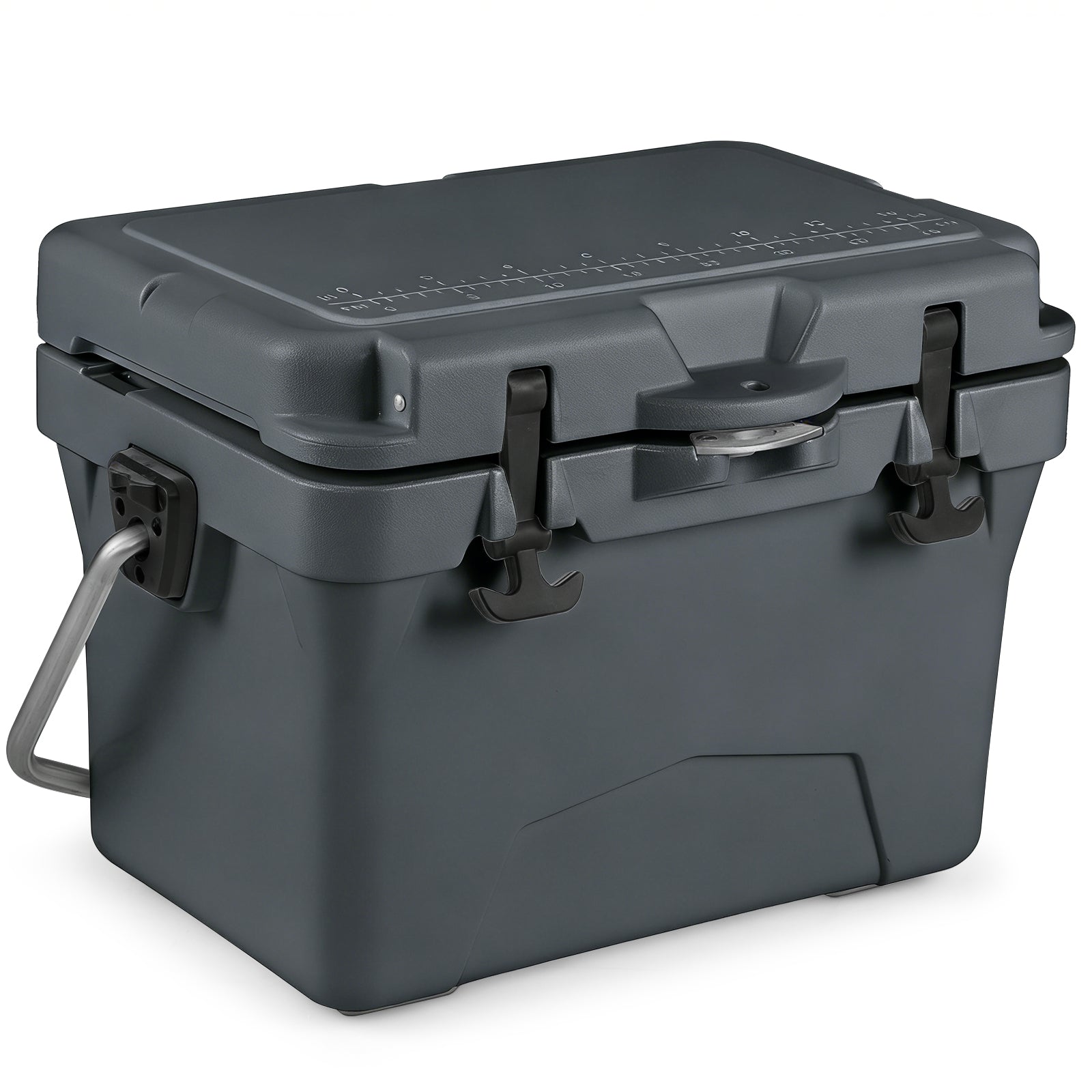 20 Quart Portable Hard Cooler with Built-in Ruler and Bottle - Energize Trek