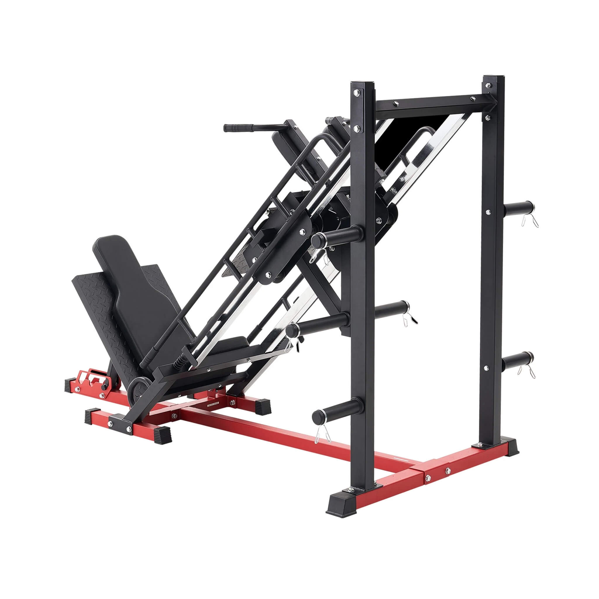 2000LBS Adjustable Leg Press And Hack Squat Machine For Home Gym Workouts (SAK53148) - Energize Trek