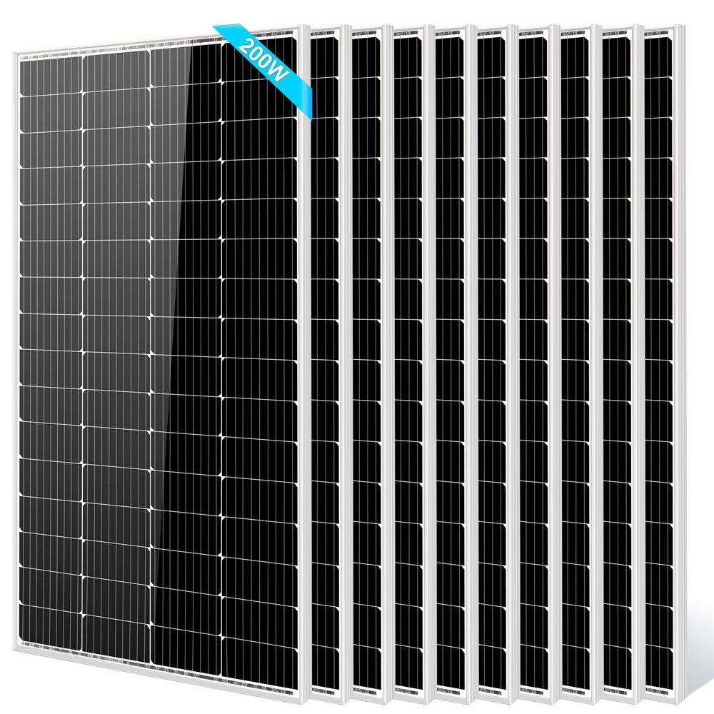 200 Watt Monocrystalline Solar Panel - Energize Trek