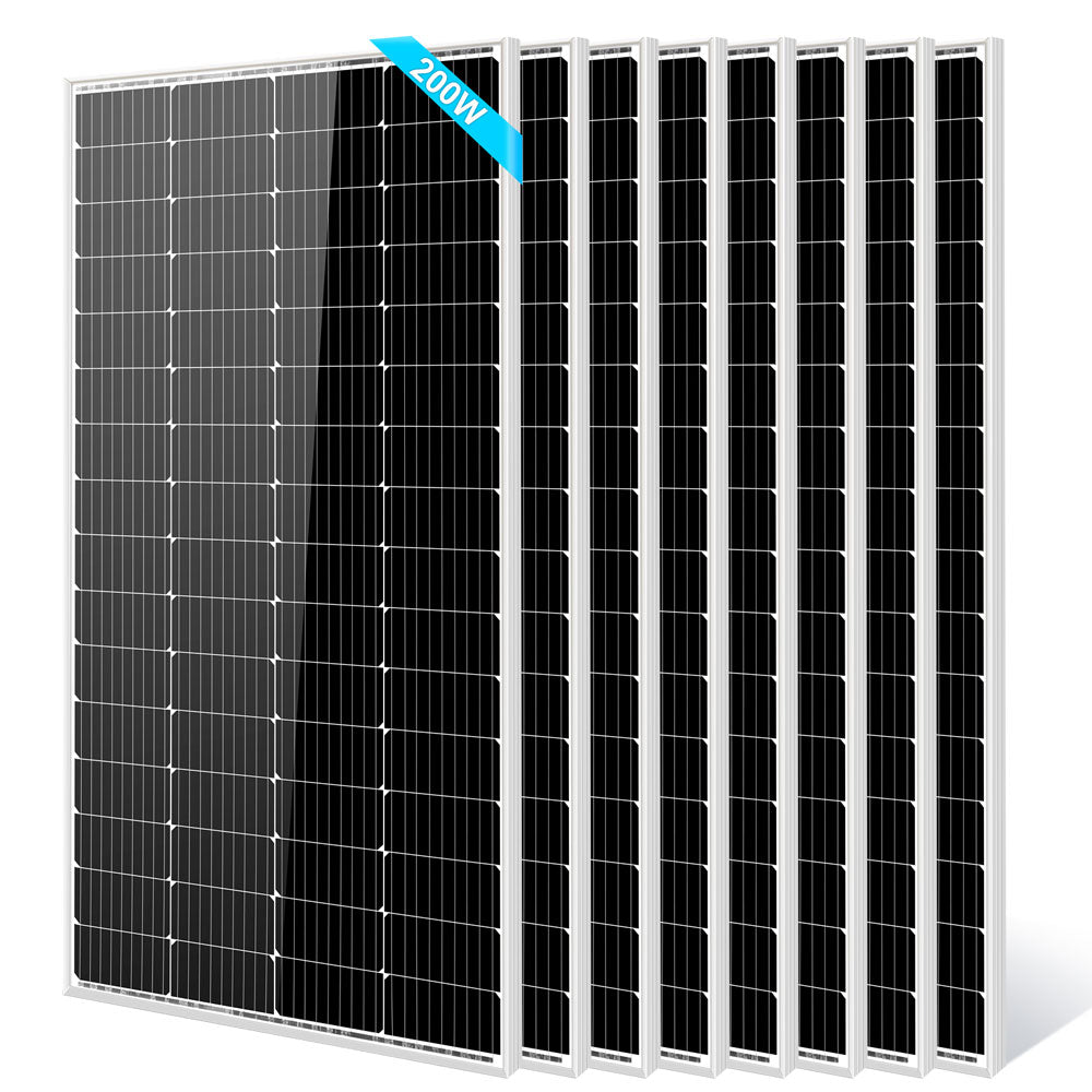 200 Watt Monocrystalline Solar Panel - Energize Trek