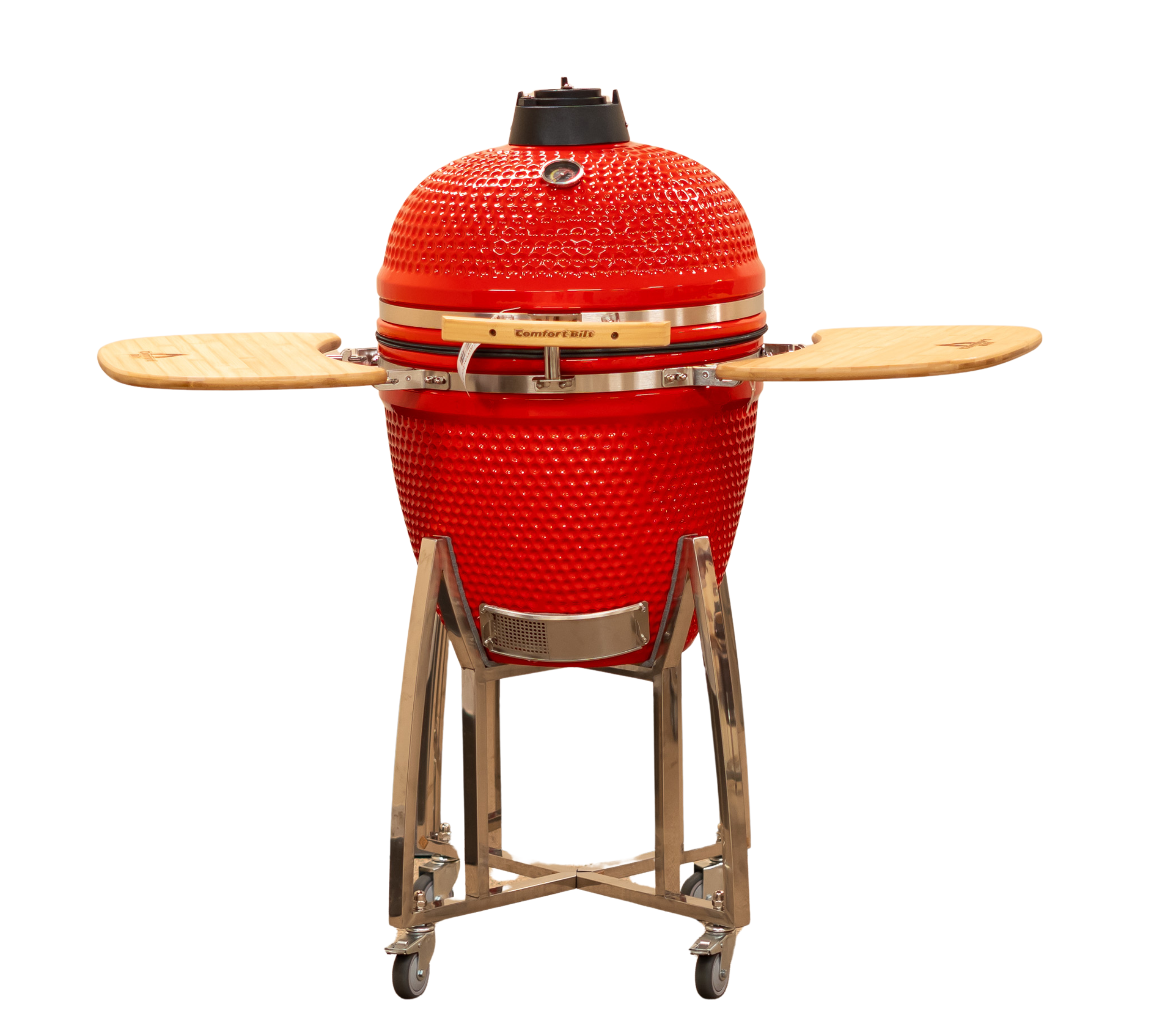 21" COALS by Comfortbilt Kamado Grill Ceramic Grill - Red - Energize Trek