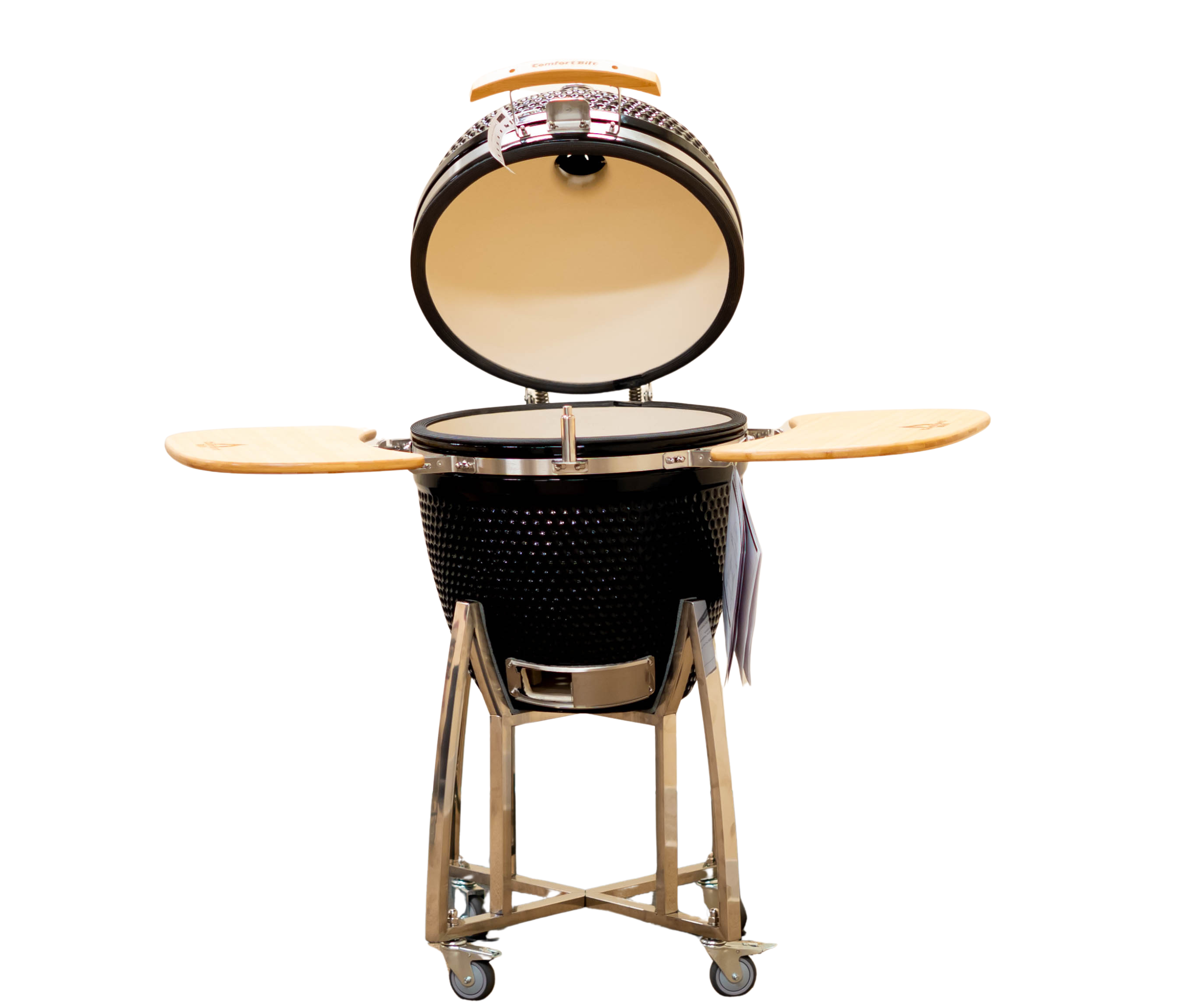 23" COALS by Comfortbilt / Kamado Grill Charcoal Ceramic Grill - Black - Energize Trek