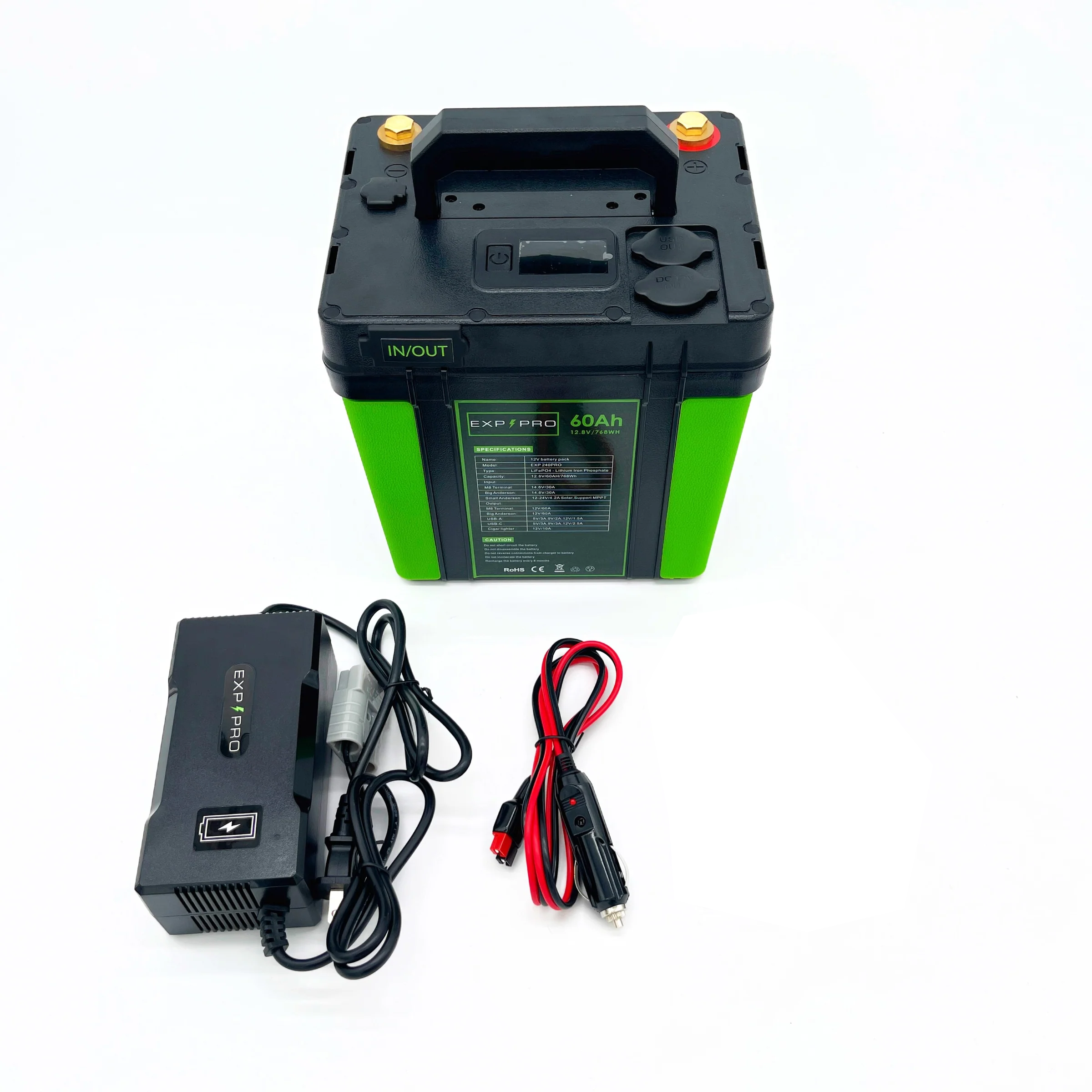 EXP240PRO + 100 Watt Solar Panel Bundle - Energize Trek