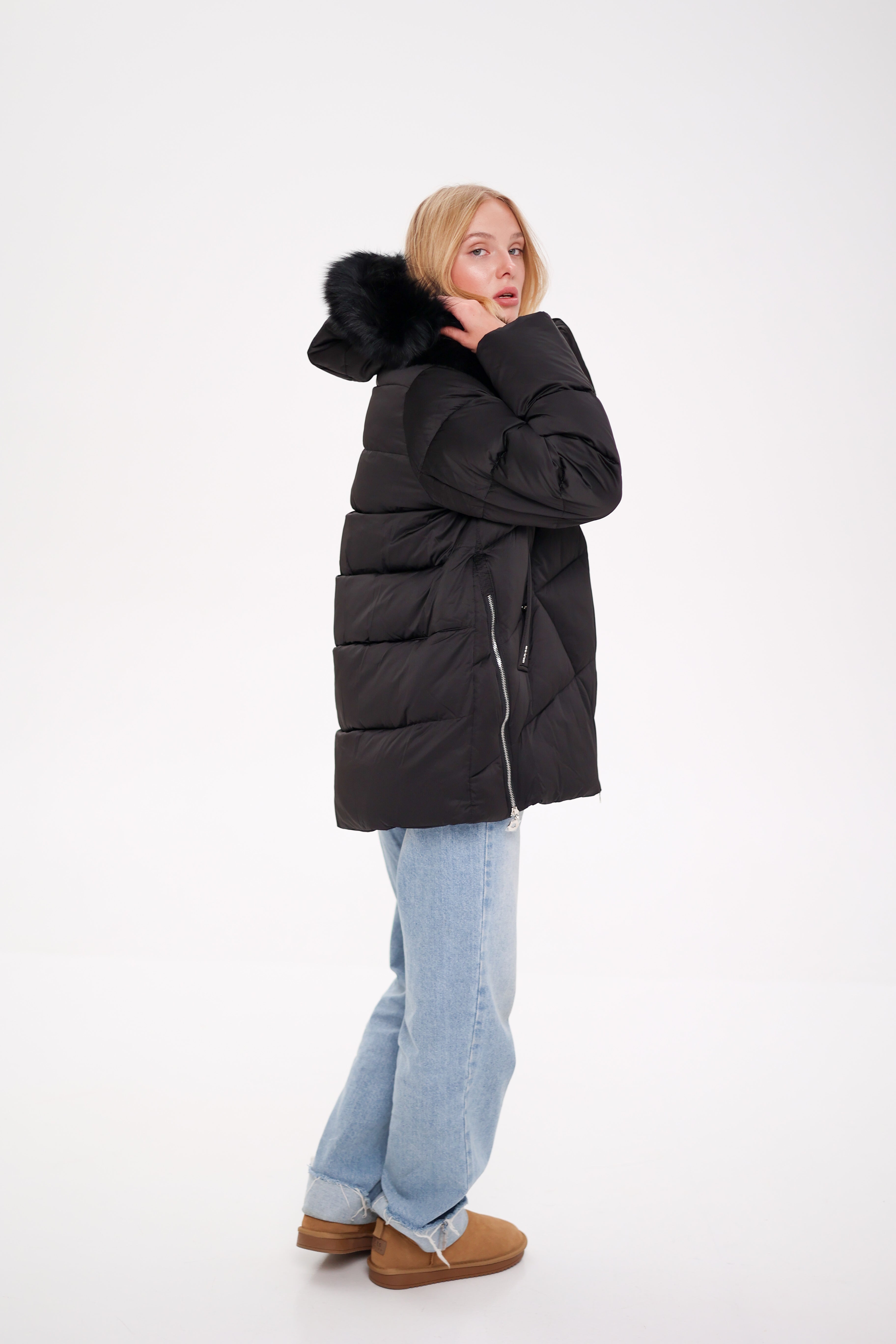 Genuine Polar Fox Thinsulate™ Insulation Coat - Energize Trek