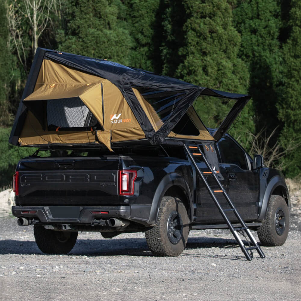 Naturnest Sirius 2 Premium 2XL 3-Person Clamshell Roof Top Tent (SAK91382) - Energize Trek