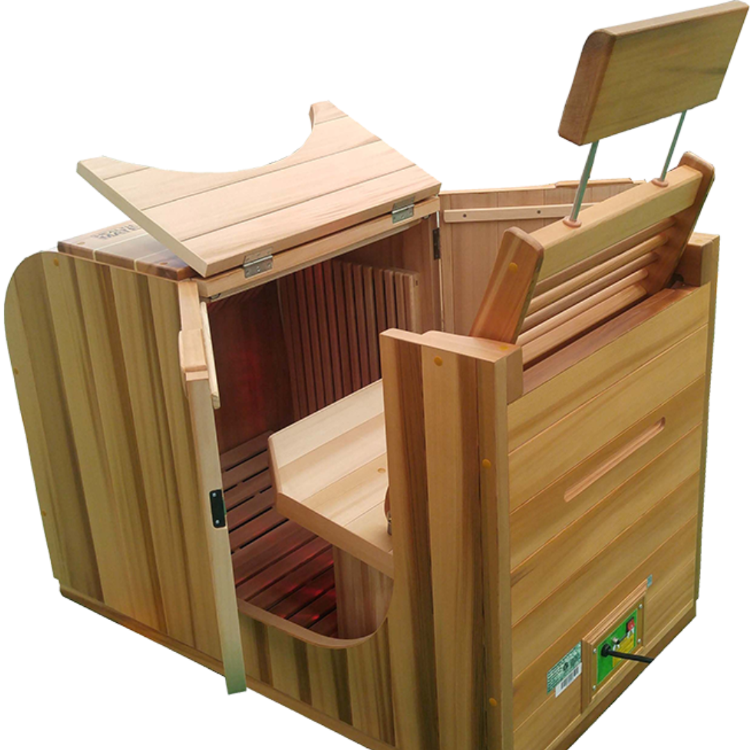 SAUNA EVOLUTION® Half Body Sauna With Full infrared Benefits Far Infrared 22 - Energize Trek