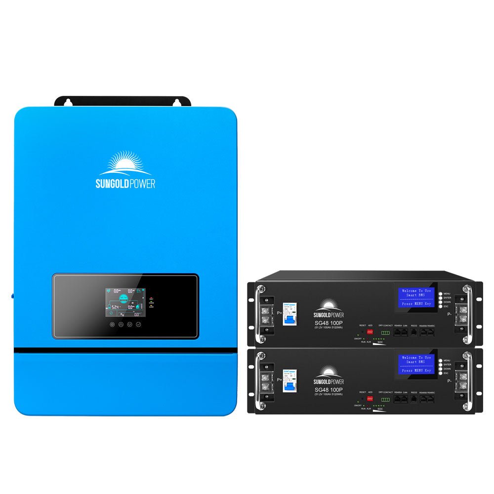 10KW 48V Split Phase Solar Inverter - Energize Trek
