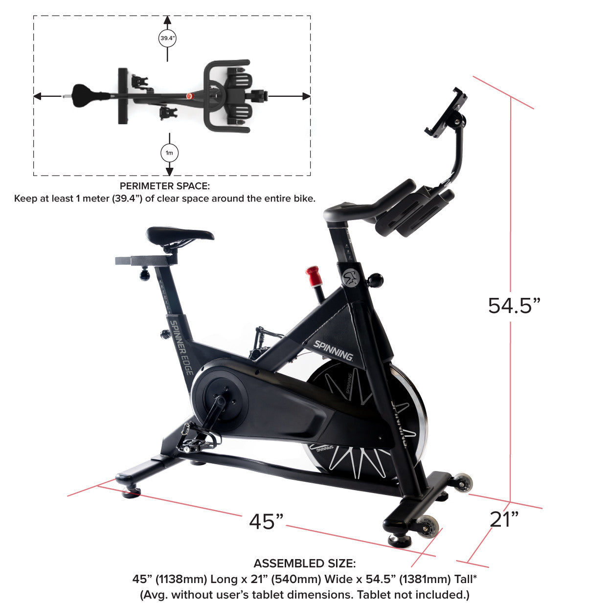 Edge Connected Spinner® Bike - Energize Trek