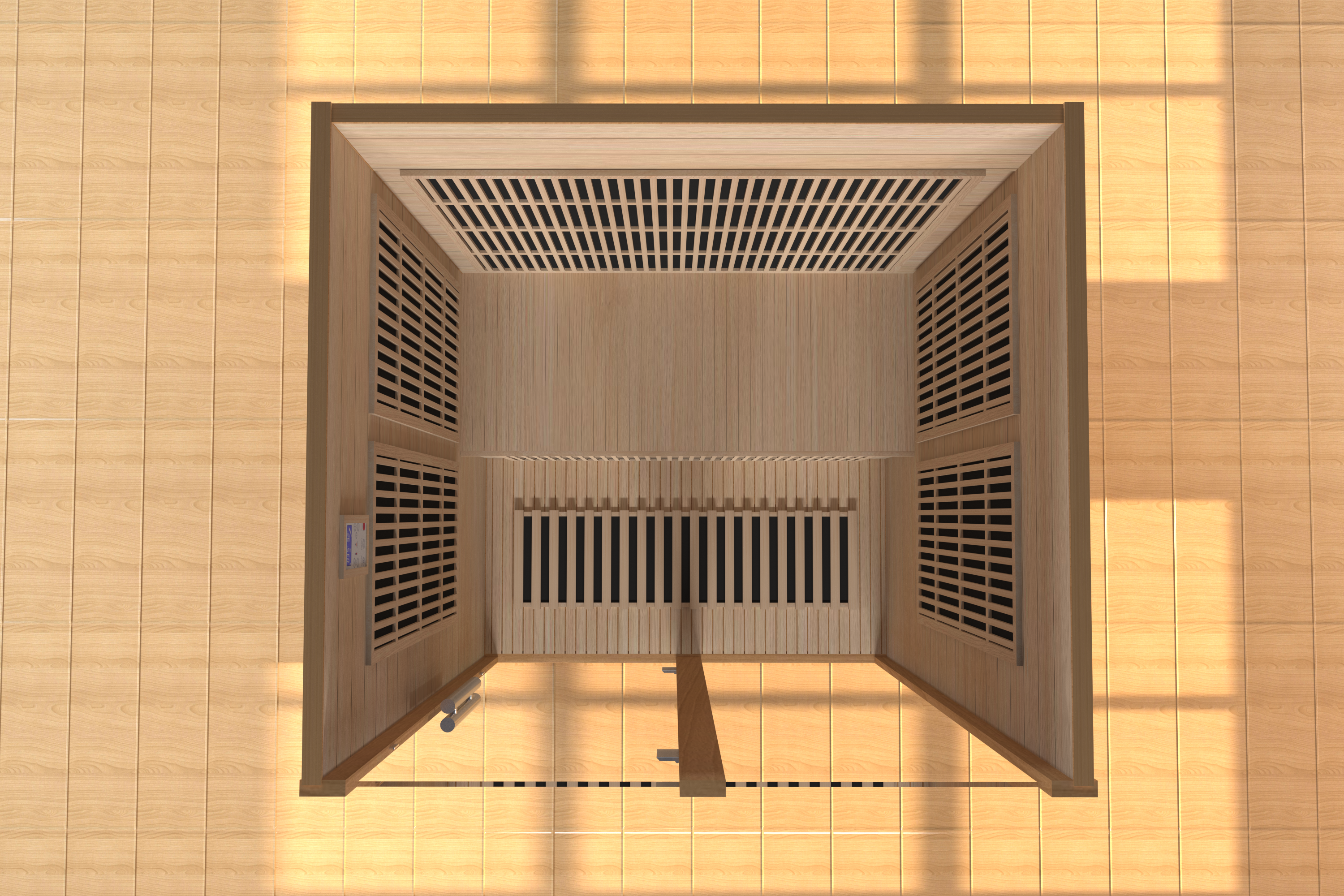 SAUNA EVOLUTION® Indoor Sauna Room With Carbon heaters Far Infrared 13 - Energize Trek
