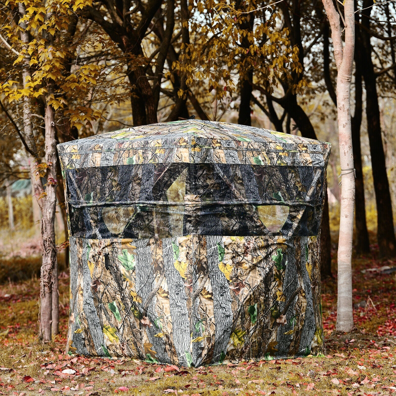 3 Person Portable Surround View Tent with Slide Mesh Window - Energize Trek