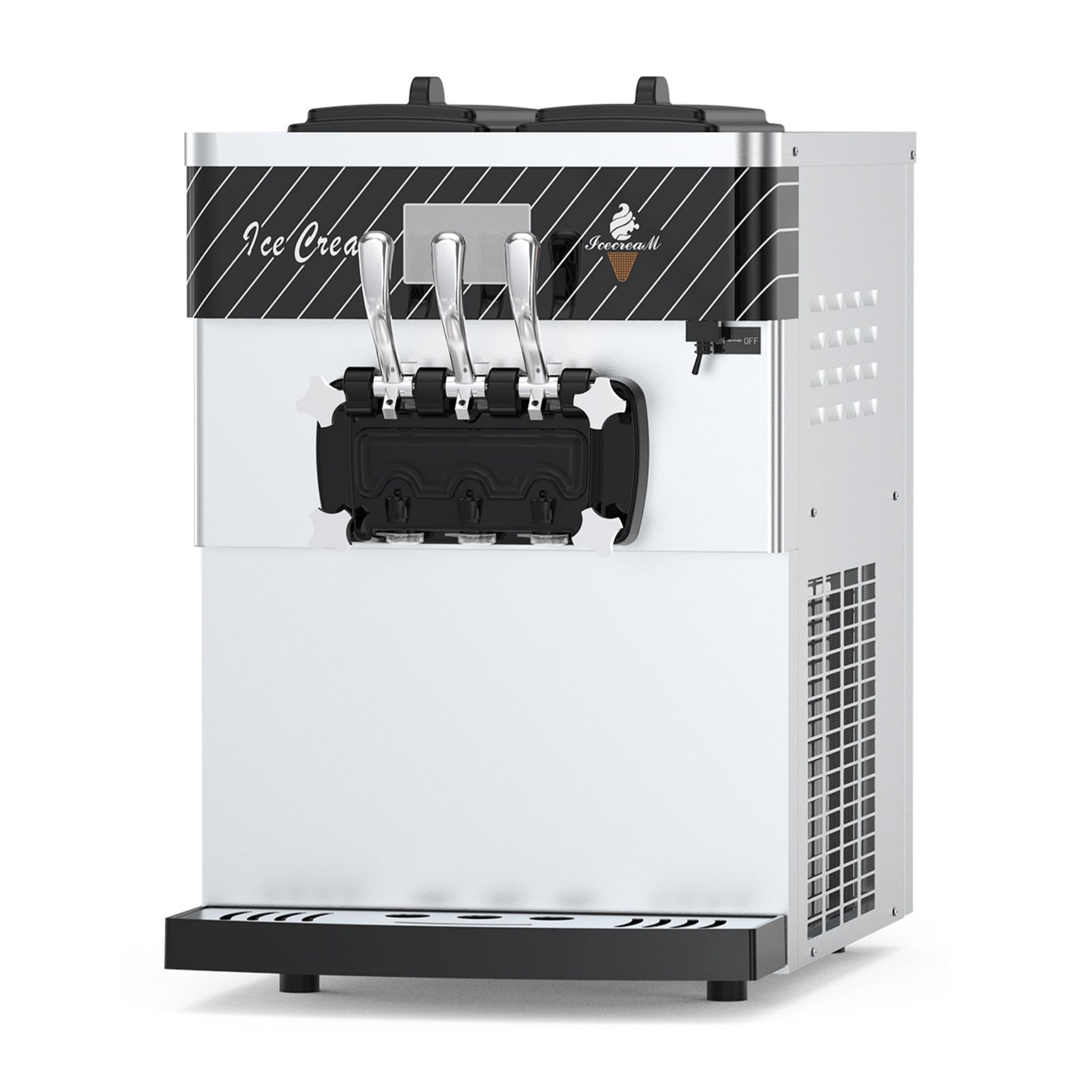 3 Flavor Soft Serve Commercial Ice Cream Maker Machine (97582146) - Energize Trek