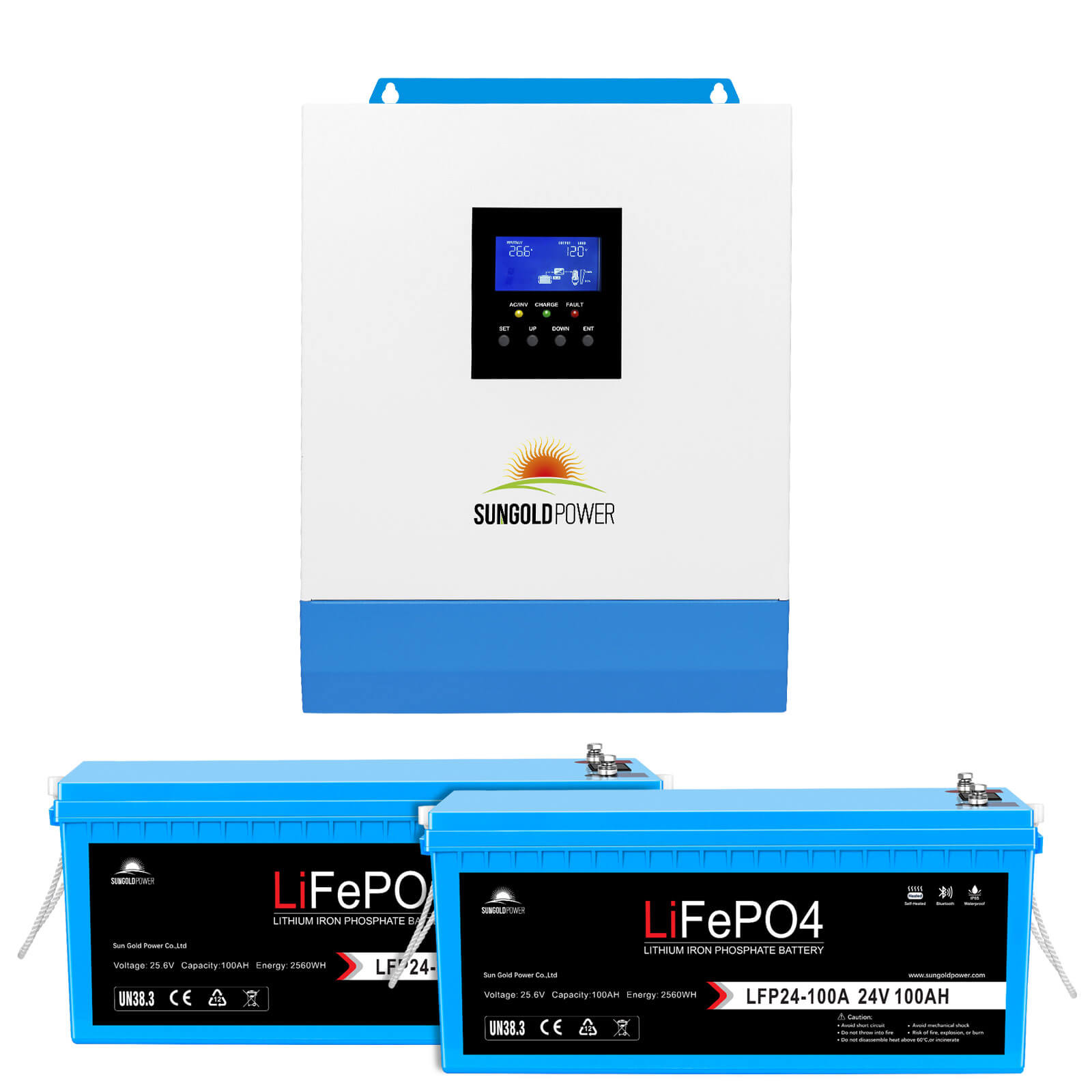 3000W 24V Solar Inverter Charger - Energize Trek