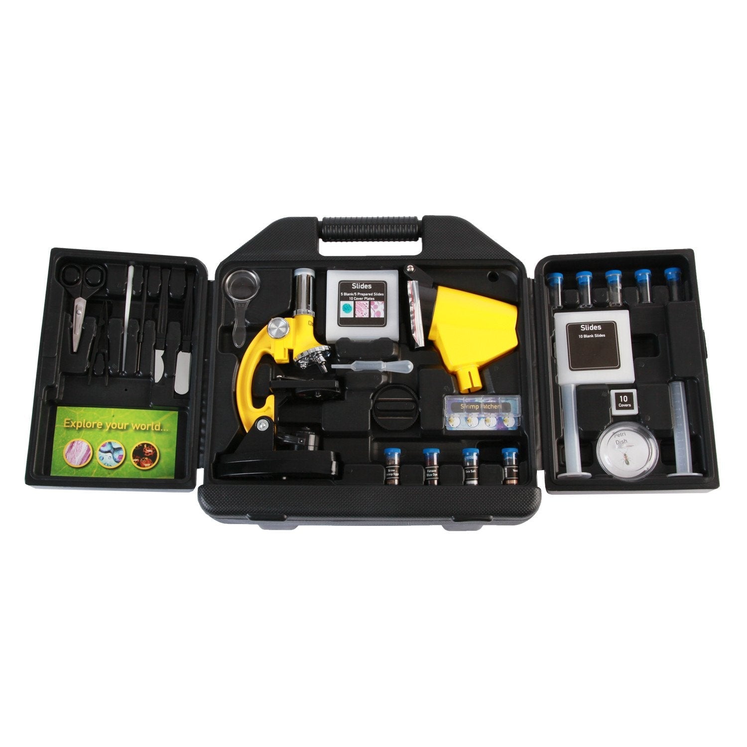 300x-1200x Microscope with Hard Case - Energize Trek