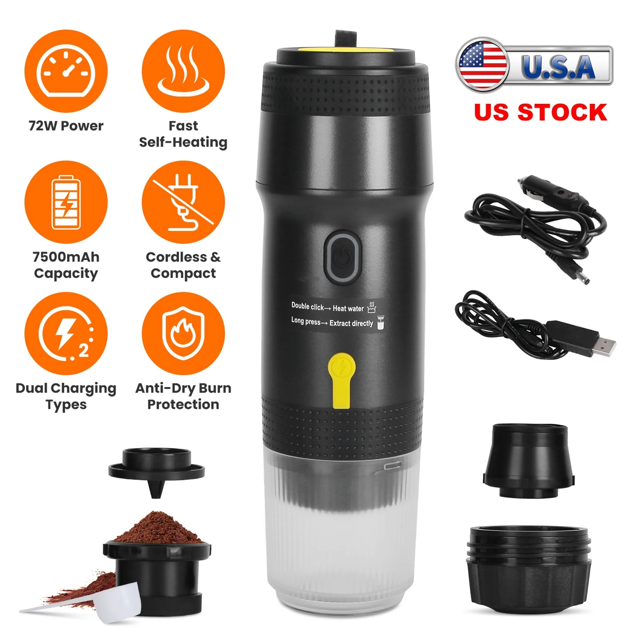 Portable Electric Espresso Machine