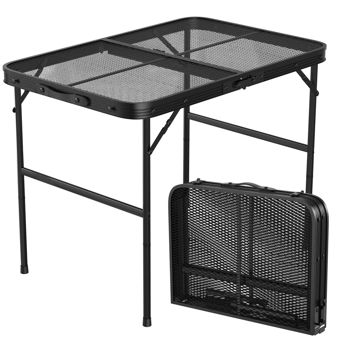 35.62x23.42x25.9in Foldable Camping Table - Energize Trek
