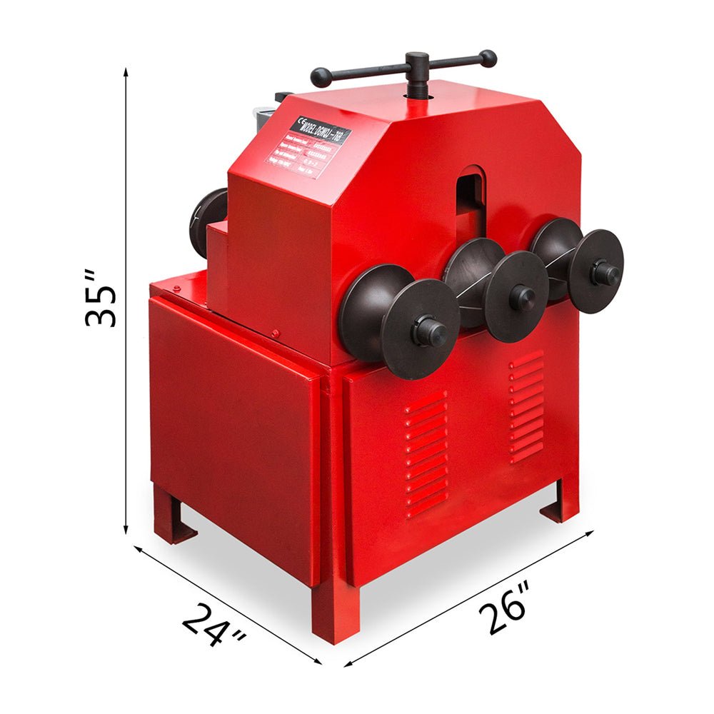 35" Heavy Duty Electric Multi-Function Industrial Square Pipe Tube Bender Machine W/ Die Set (SAK16482) - Energize Trek