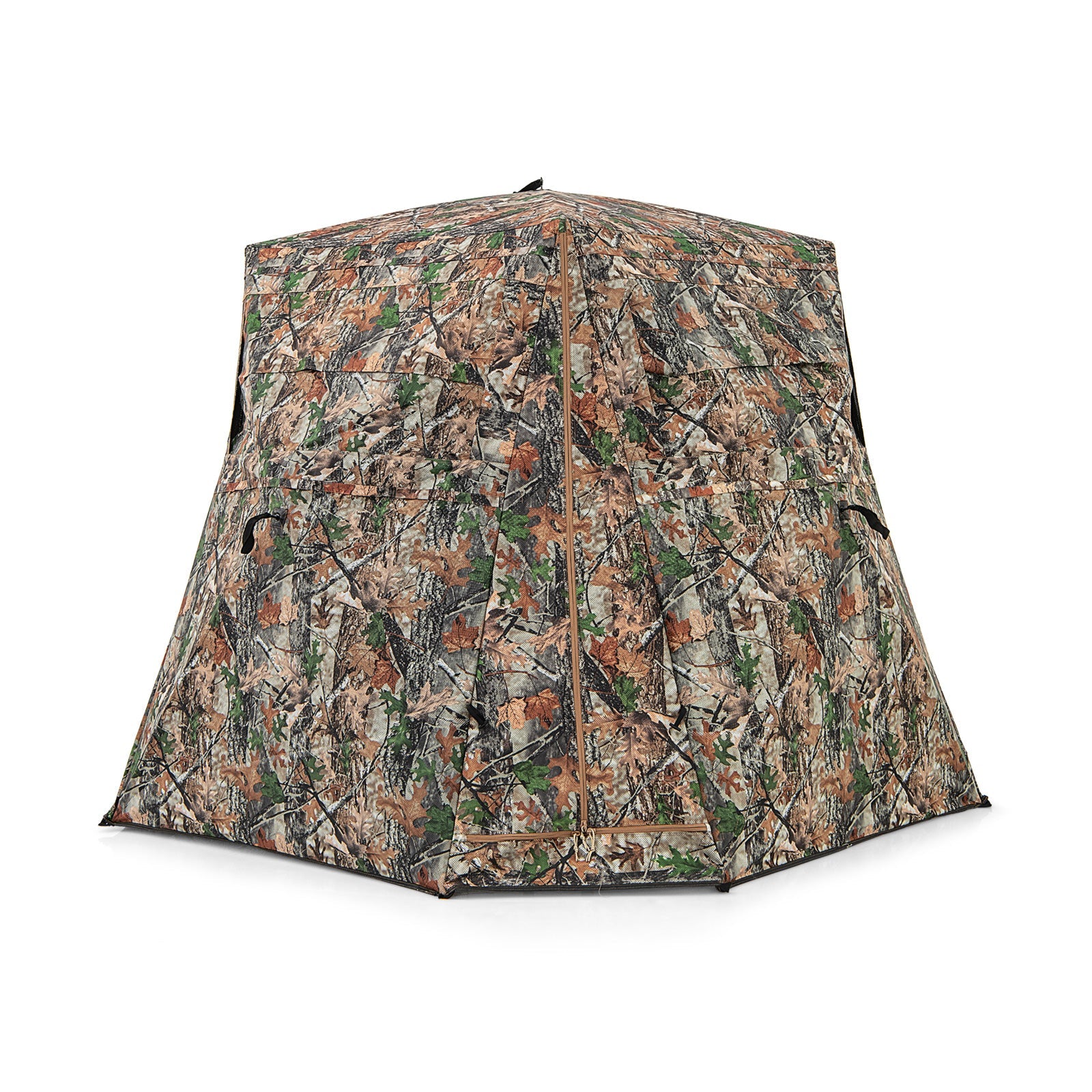 360° One Way See Through Ground Hunting Blind for Deer and Turkey Hunting - Energize Trek