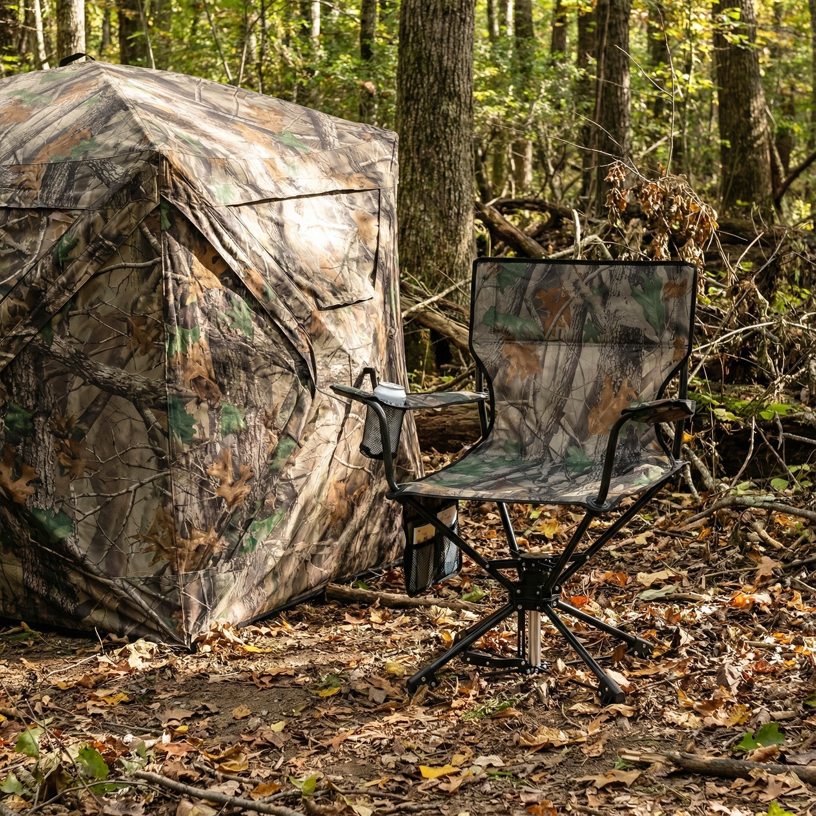 360° Swivel Hunting Chair Portable Foldable - Energize Trek