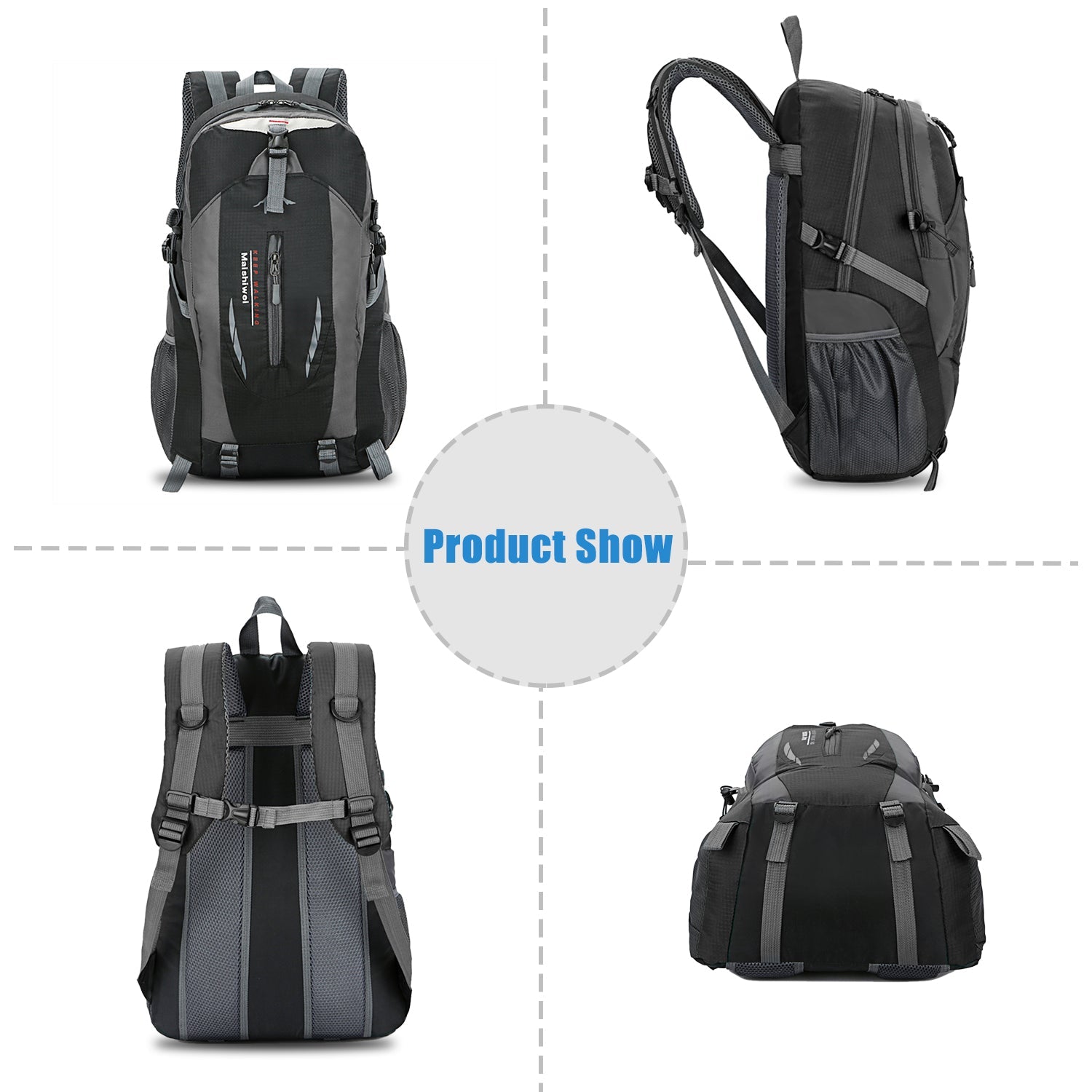 36L Outdoor Backpack Waterproof Daypack Travel Knapsack - Energize Trek