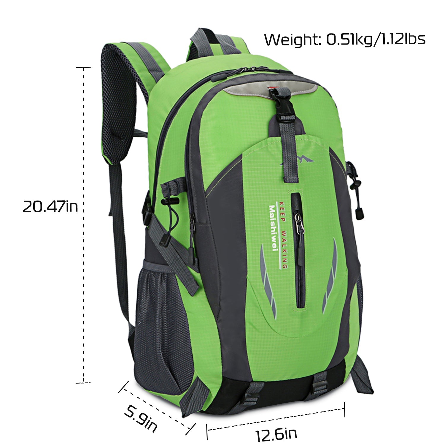 36L Outdoor Backpack Waterproof Daypack Travel Knapsack - Energize Trek