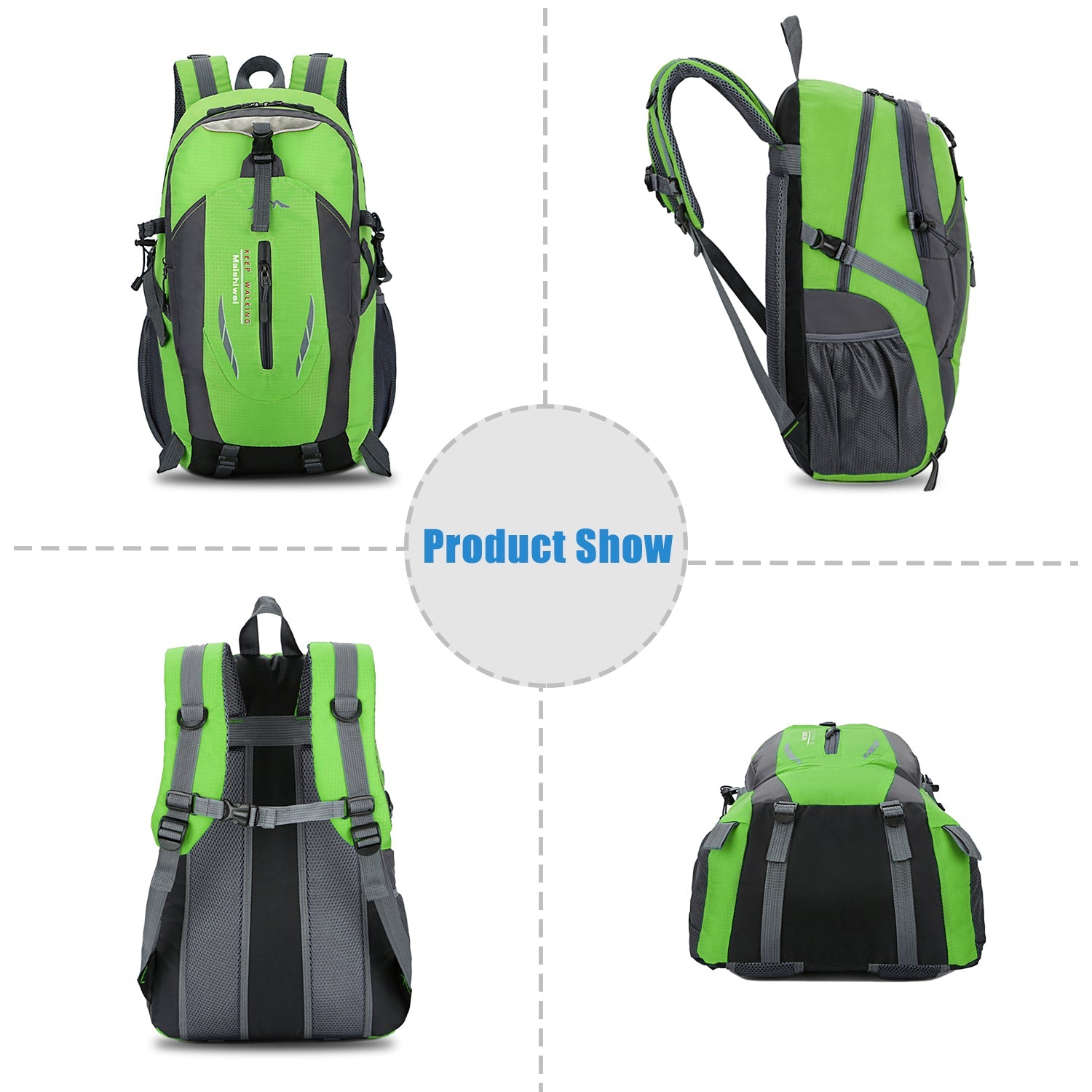 36L Outdoor Backpack Waterproof Daypack Travel Knapsack - Energize Trek