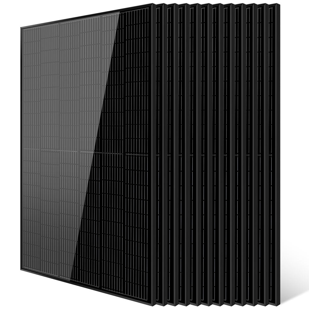 370W/ 415W/ 500W Mono Black PERC Solar Panel UL 61730 CEC Listed