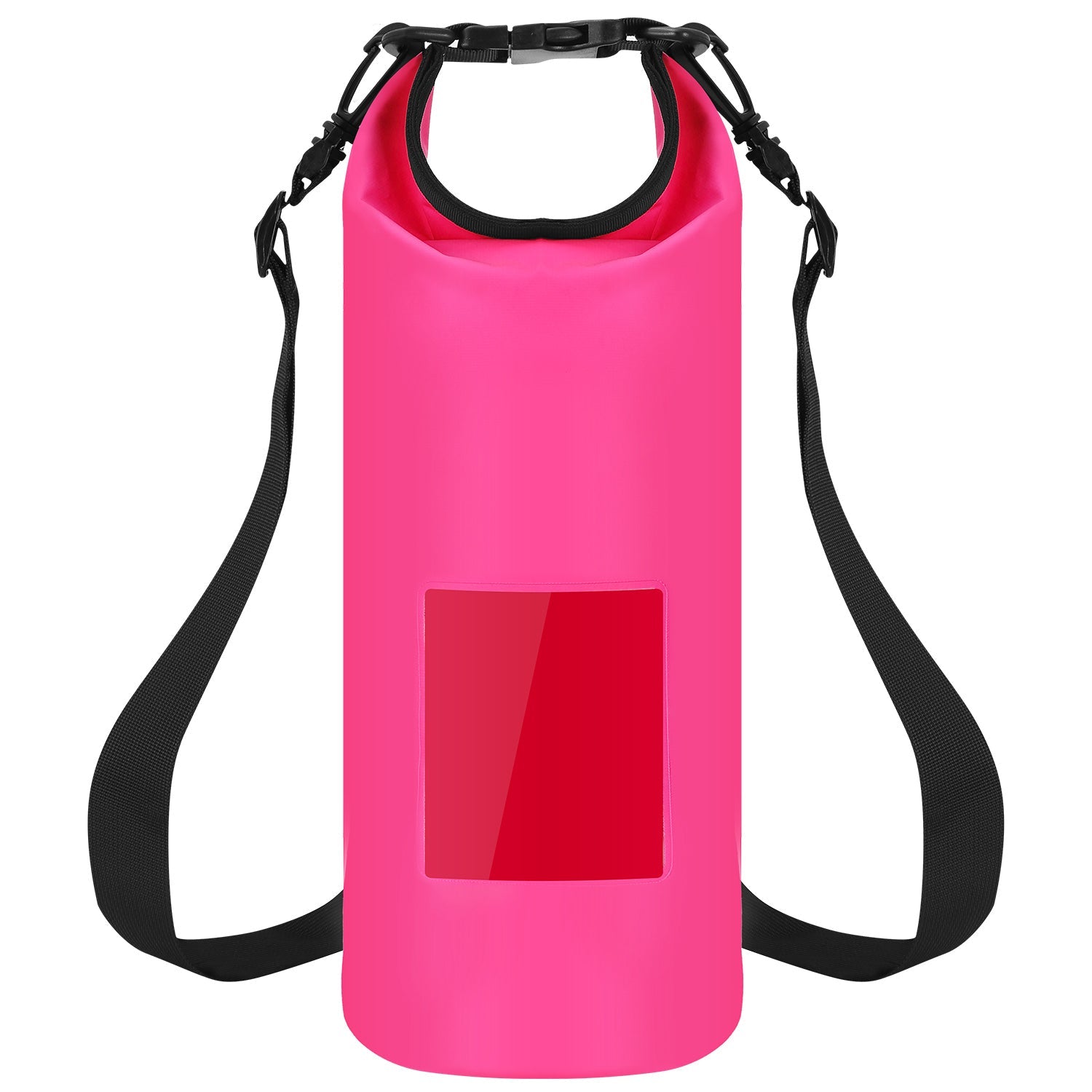 Floating Waterproof Dry Bag Floating Dry Sacks with Observable Window 10L Roll Top Lightweight Dry Storage Bag for Kayaking Rafting Boating Swimming C