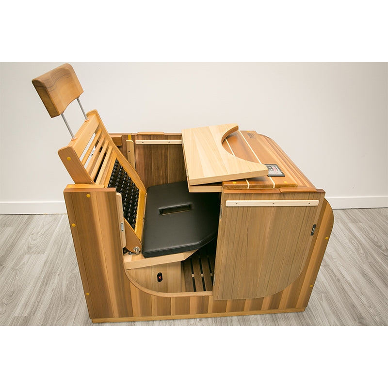 SAUNA EVOLUTION® Half Body Sauna With Full infrared Benefits Far Infrared 22 - Energize Trek
