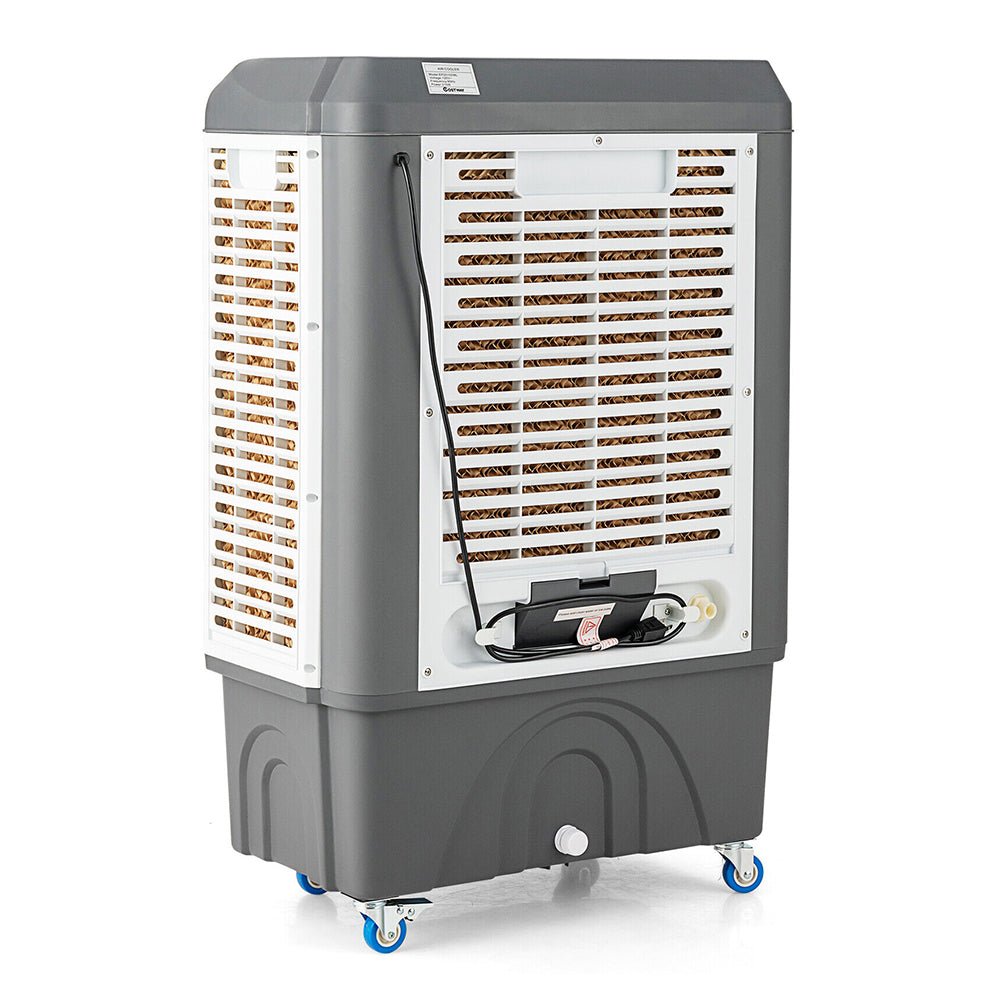4-In-1 Portable Indoor Outdoor Evaporative Air Cooling Fan, 9740 CFM (91025436) - Energize Trek
