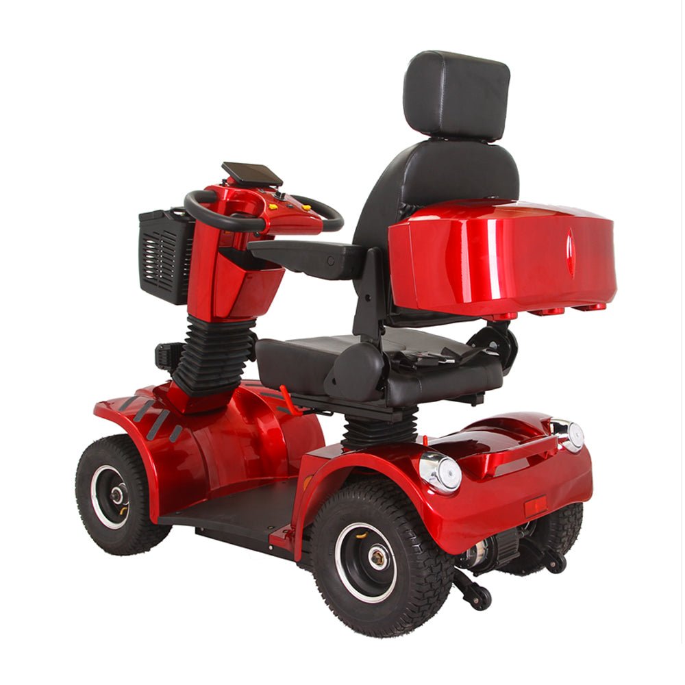 4-Wheel Heavy Duty 48V20AH Electric All-Terrain Mobility Scooter, 500W (SAK93647) - Energize Trek