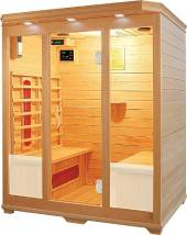 SAUNA EVOLUTION® Indoor Wooden Dry Cabin Customized Sauna Room Far Infrared 04 - Energize Trek
