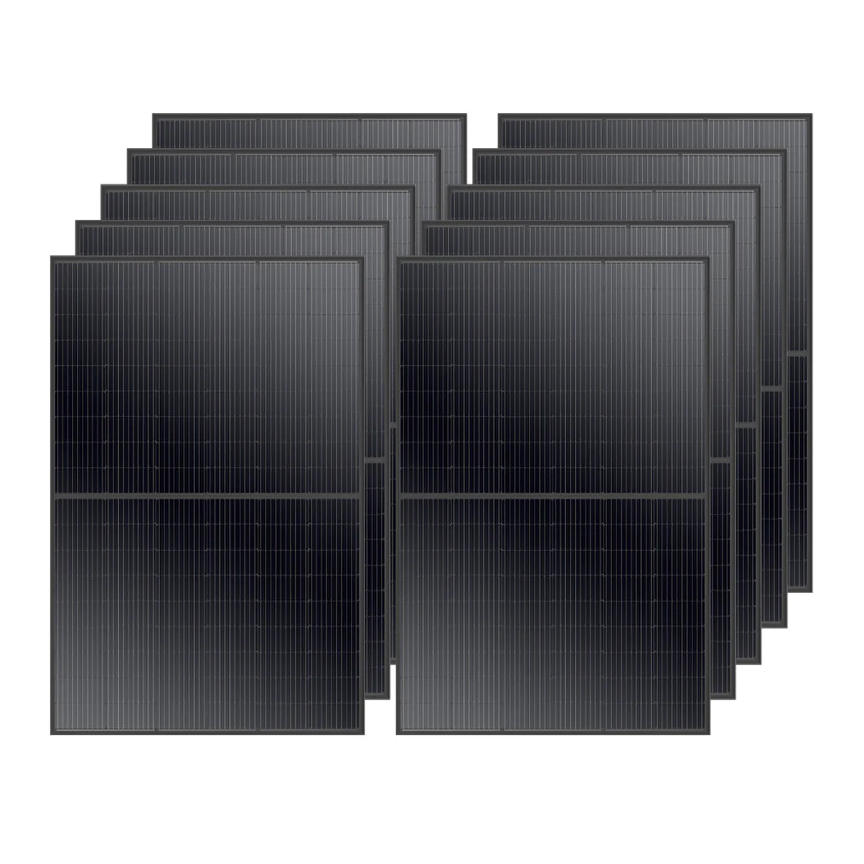 MEGA 410 | 410 Watt Solar Panel | Premium Grid-tie or Off-grid Solar Panel for Residential, Commercial, Agriculture | 25-Year Output Warranty | UL Certified ( 8 Panels) - Energize Trek