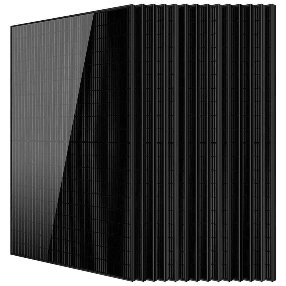 370W/ 415W/ 500W Mono Black PERC Solar Panel UL 61730 CEC Listed - Energize Trek