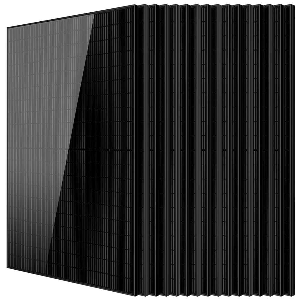 370W/ 415W/ 500W Mono Black PERC Solar Panel UL 61730 CEC Listed - Energize Trek