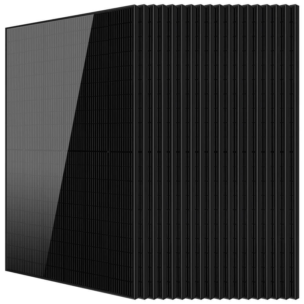370W/ 415W/ 500W Mono Black PERC Solar Panel UL 61730 CEC Listed - Energize Trek