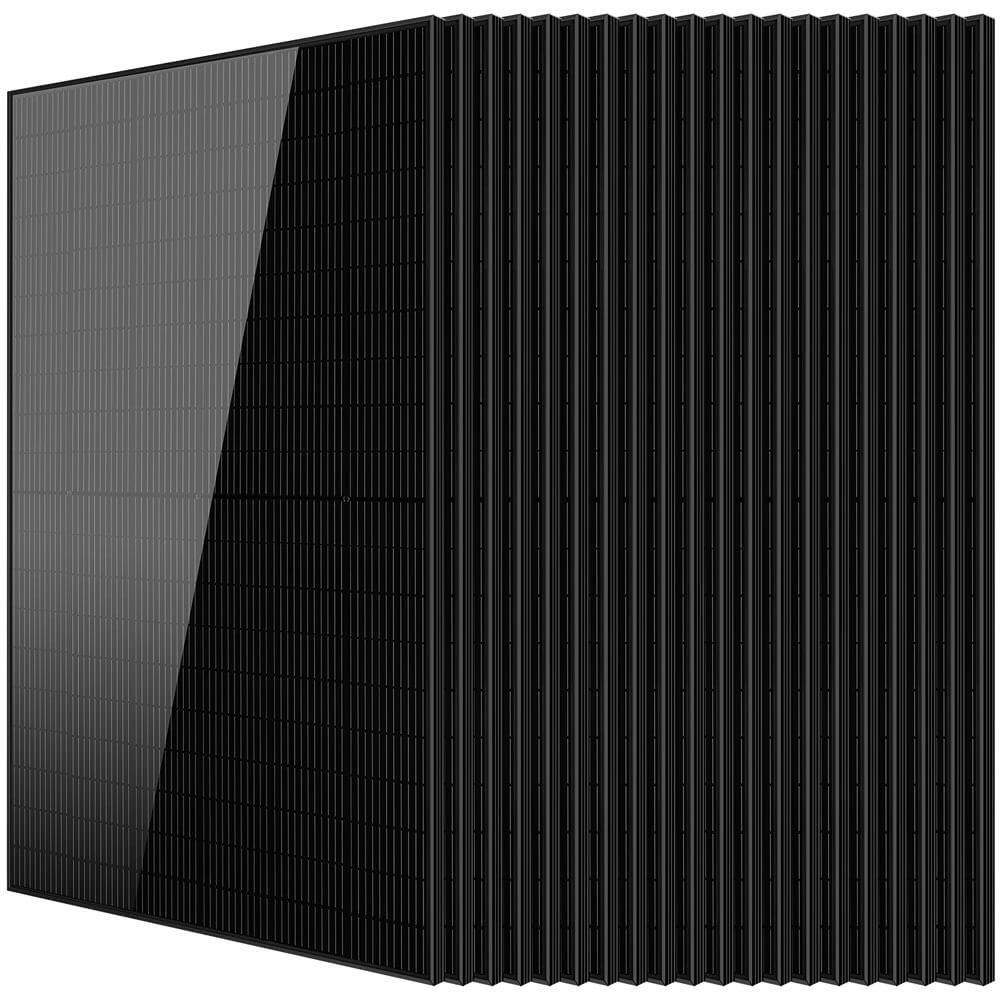 370W/ 415W/ 500W Mono Black PERC Solar Panel UL 61730 CEC Listed - Energize Trek