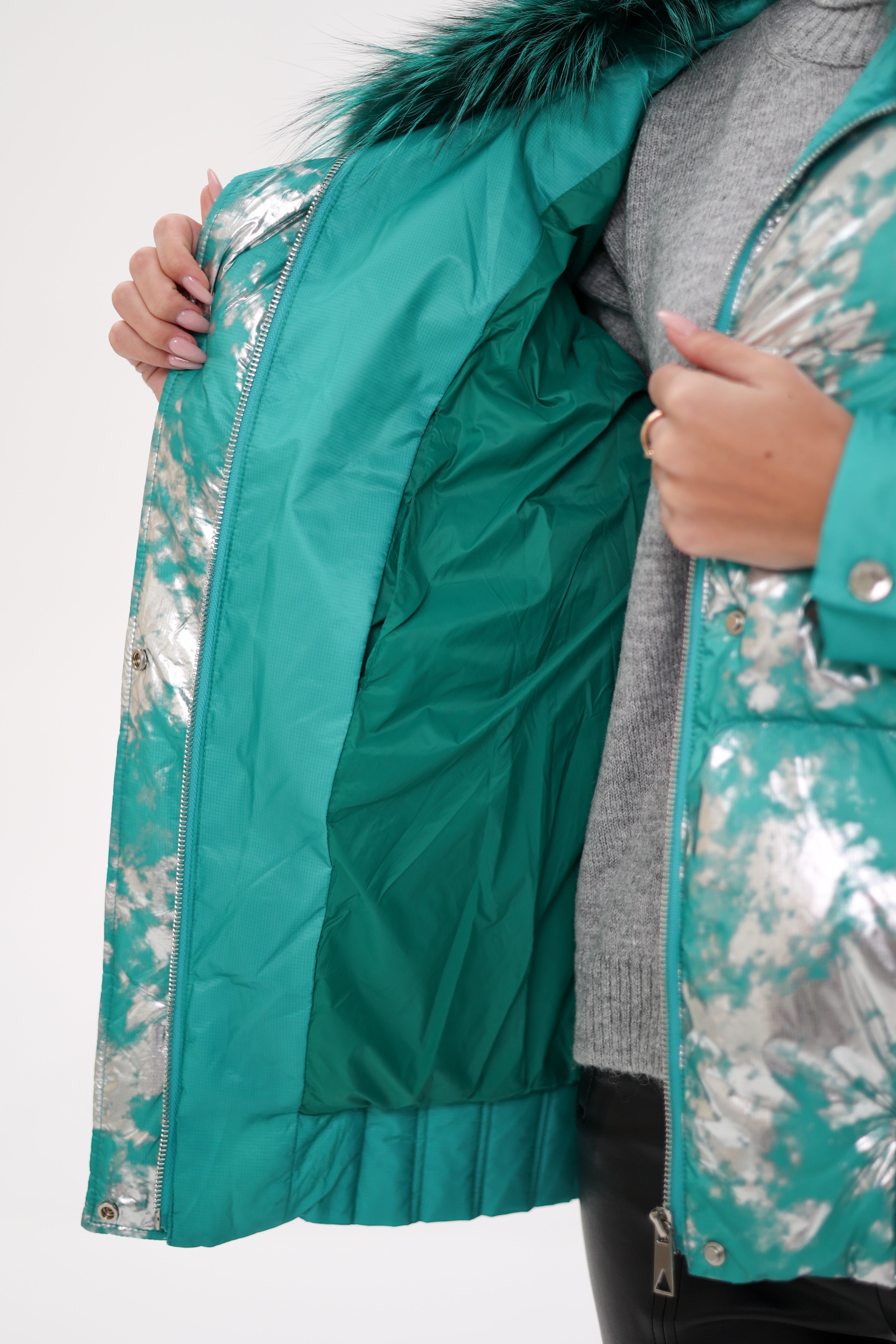 Glacier Fox Collar Down Fill Puffer - Energize Trek