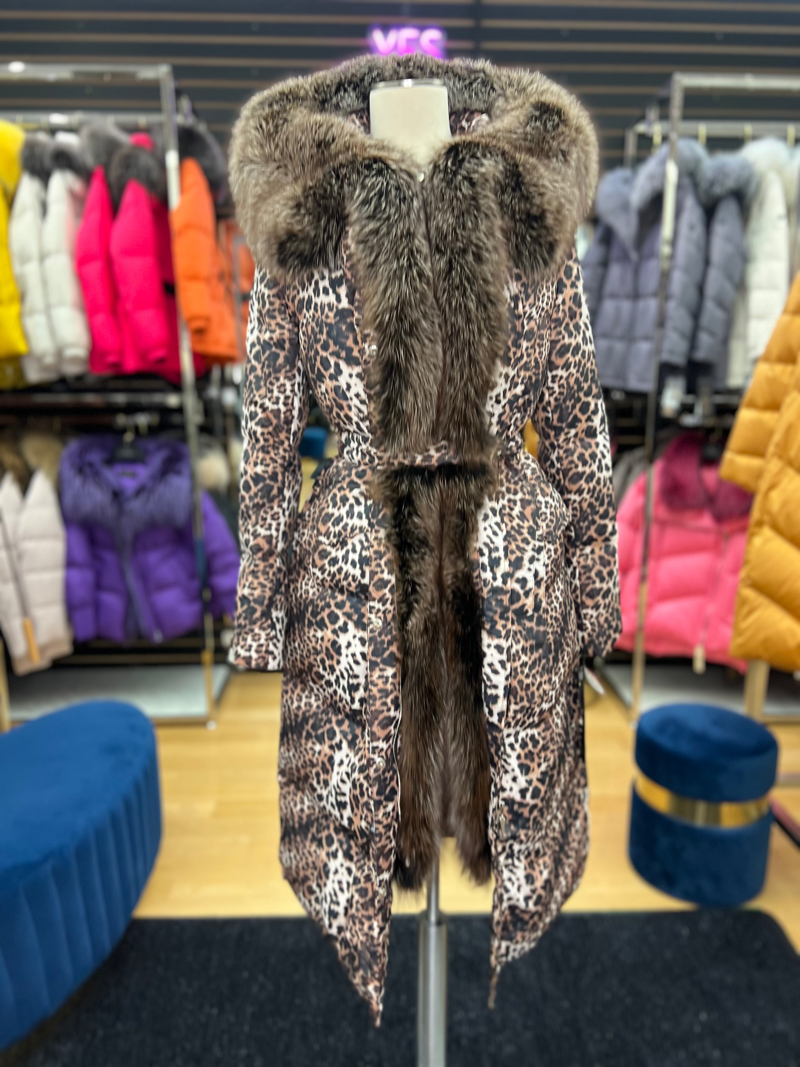 Genuine Silver Fox Down Insulated Parka - Energize Trek