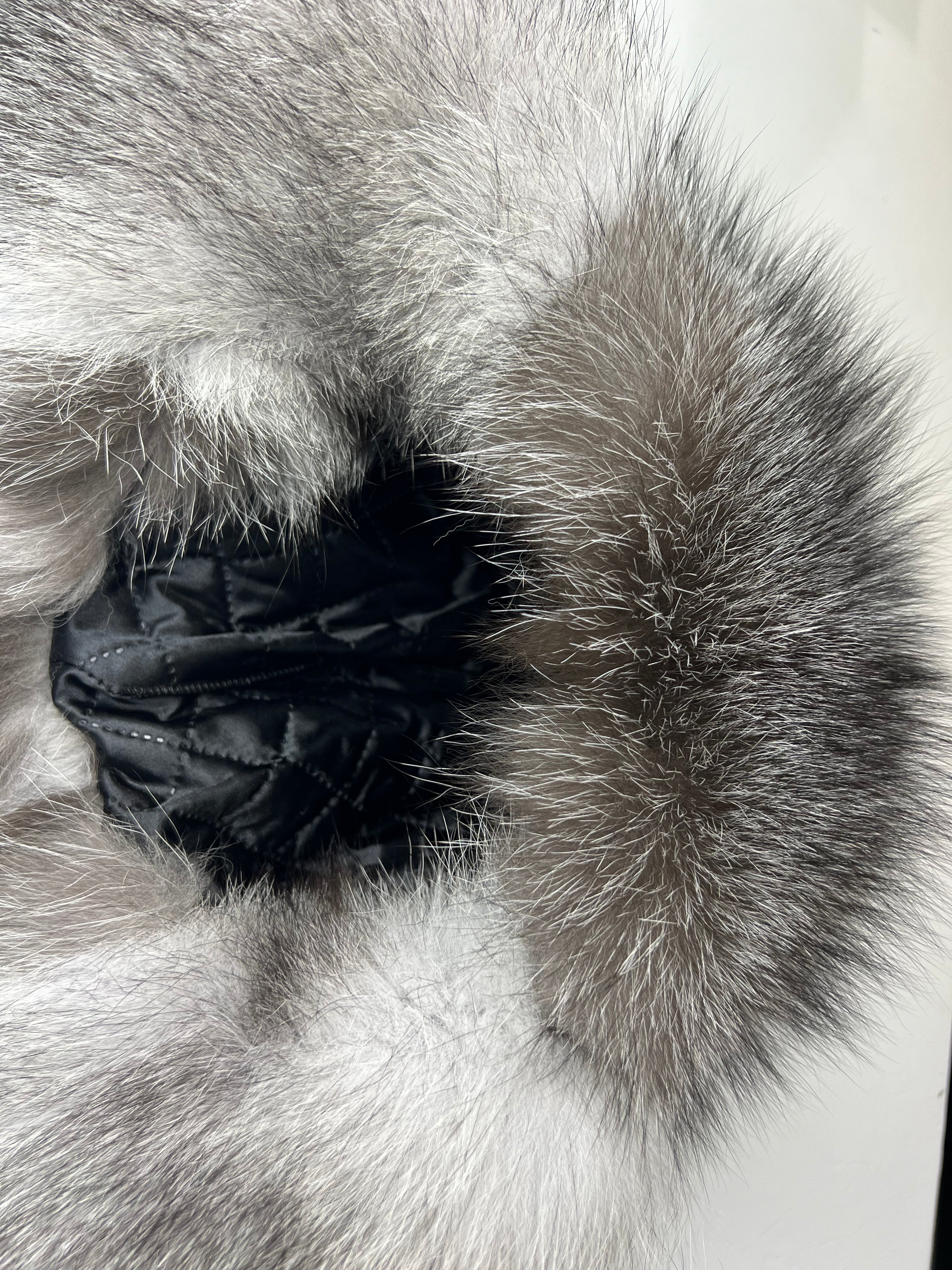Genuine Silver Fox Fur Genuine Leather Hat - Energize Trek