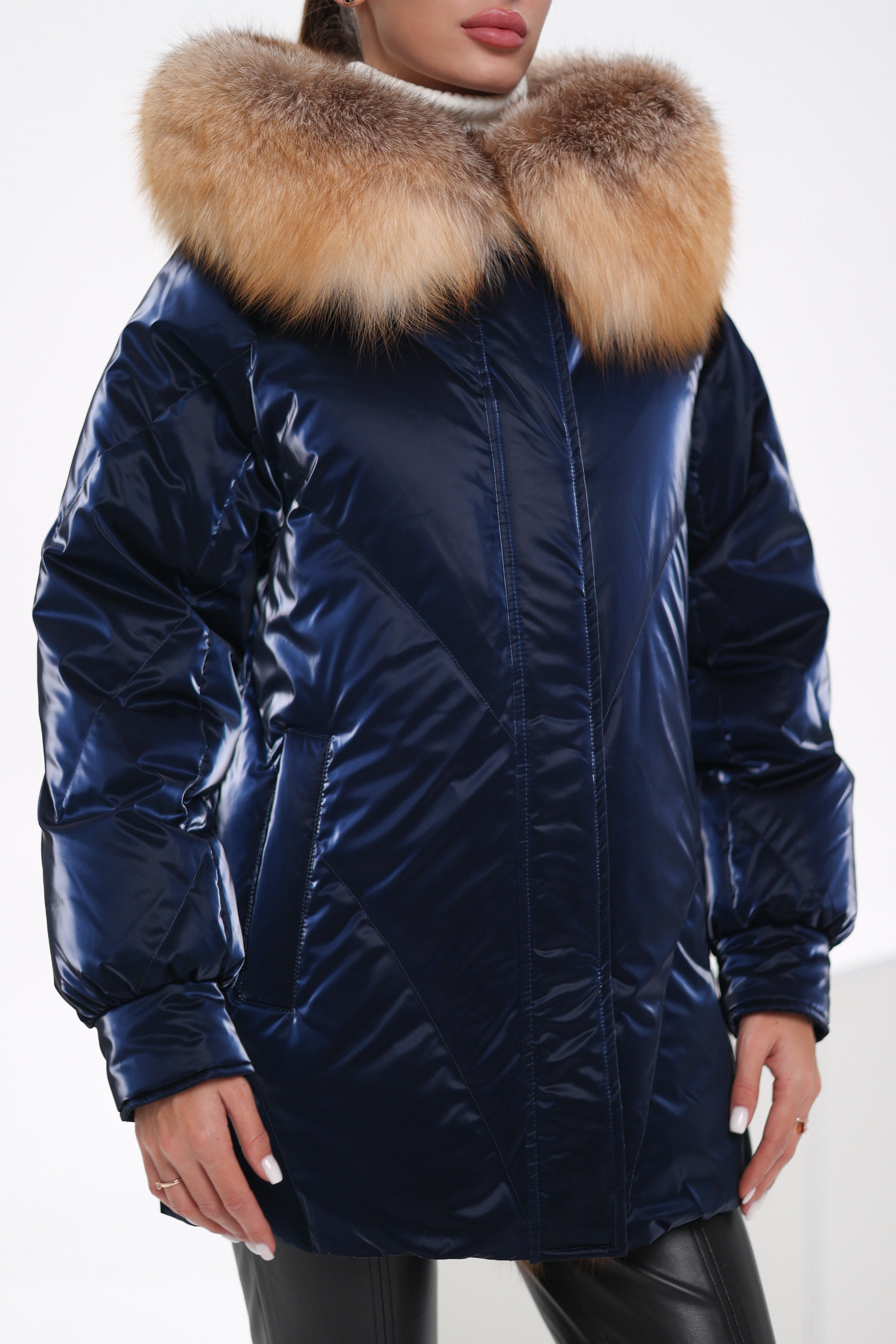 Genuine Red Fox Premium Down Fill Vinyl Parka - Energize Trek